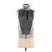 Material Girl Vest: Silver Jackets & Outerwear - Women's Size Small