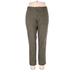 Jones New York Khaki Pant: Green Bottoms - Women's Size 14