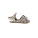 Gap Kids Sandals: Silver Solid Shoes - Size 12-18 Month