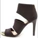 Jessica Simpson Shoes | - Jessica Simpson Elsbeth Black Scuba Peep Toe Sandals | Color: Black/Gold | Size: 7.5