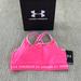 Under Armour Intimates & Sleepwear | Nwt Under Armour Neon Pink W/White Trim Compression Crossback Mid Bra Size Xxl | Color: Pink/White | Size: Xxl