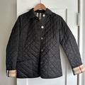 Burberry Jackets & Coats | Burberry Quilted Coat 14y | Color: Black | Size: 14g