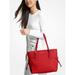 Michael Kors Bags | Michael Kors Voyager Small Pebbled Leather Tote Bag Flame New | Color: Red | Size: Os