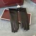 Coach Accessories | Coach Leather Black Gloves Size 8 New With Tags | Color: Black | Size: Os