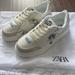 Zara Shoes | Nwt Kid Sonic Sneakers! | Color: Gray/White | Size: 3.5b