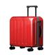 DsLkjh Travel Suitcase Suitcase with Universal Wheels, Suitcase, Boarding Code Box, Men's and Women's Bag Suitcase, Trolley Case Trolley Case (Color : Red, Size : 26)