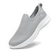 CCAFRET Mens Gym Shoes Men's Casual Shoes Casual Shoes Light Breathable Sports Shoes Men's Walking Shoes Casual Sports Shoes Men's Shoes. (Color : Light Gray, Size : 12.5 UK)