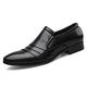 CCAFRET Men Shoes Men's Leather Shoes Men's Casual Shoes Dress Shoes Spring Ankle Boots Classic Men's Casual Leather Shoes (Color : 1, Size : 9.5 UK)