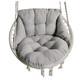 BNZCZY Swing Single Sofa Cushion,Basket Seat Cushion Cushion,Household Hanging Chair Cloth Mat,Indoor and Outdoor Rocking Chair Cushion,Suspension Chair Cushion(Color:grey)