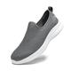 CCAFRET Mens Gym Shoes Men's Casual Shoes Casual Shoes Light Breathable Sports Shoes Men's Walking Shoes Casual Sports Shoes Men's Shoes. (Color : Dark Grey, Size : 47)