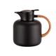 Electric Kettle Stainless Steel Insulated Kettle Household Large Capacity Hot Water Kettle Bottle Warm Water Kettle Warm Water Bottle Warm Water Kettle Tea Kettle (Color : Black)