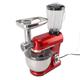 Stand Mixer, Non Slip Easy To Use P+6 Speeds Tilt Head Shockproof High Power Mixer with Bowl for Even Blending for Kitchen (UK Plug 220V)