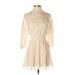 Free People Casual Dress - Party: Ivory Dresses - Women's Size 4