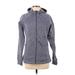 Free Country Zip Up Hoodie: Gray Tops - Women's Size Medium