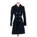 Coach Trenchcoat: Blue Jackets & Outerwear - Women's Size X-Small