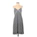 Rag & Bone Casual Dress - A-Line: Gray Argyle Dresses - Women's Size 2X-Small