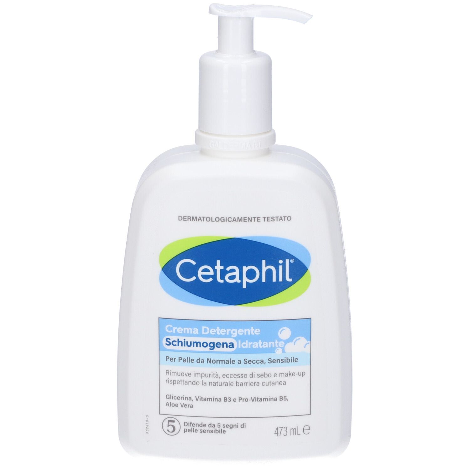 Cetaphil Crema Detergente Schiumogena Idratante 473 Ml ml