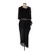 Helmut Lang Casual Dress: Black Dresses - Women's Size Large