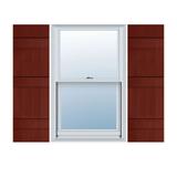 Builders Choice Vinyl Four Board Joined Window Shutters (Pair)