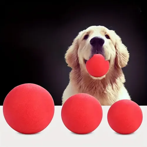 Harte feste Gummi bälle für Hunde biss resistente und unzerstörbare Hunde trainings ball Haustier