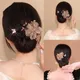 Blume Haars pange Frauen Mädchen Haar Brötchen Hersteller flexible rutsch feste faule Haar Locken