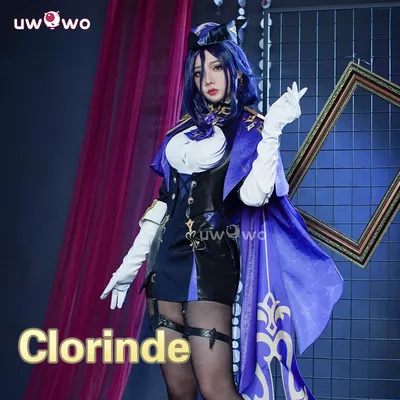Uwowo Clo rinde Cosplay Outfit Collab Serie: Spiel Genshin Impact Fontaine Cosplay Clo rinde Kostüm Image