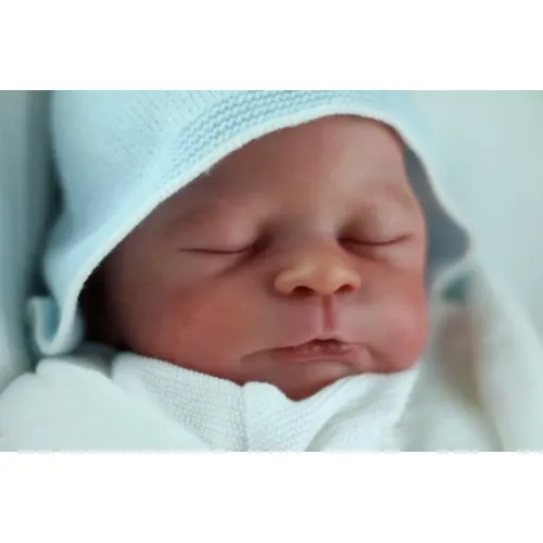 21 Zoll wieder geborenes Puppen set Timothy lebensechte Soft Touch unvollendete neugeborene Puppen