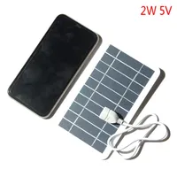 2w 5v 400ma Solar panel Solaranlage für Handy-Ladegerät USB-Ausgang