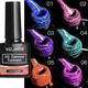 8ml Galaxie Glitter gebrochen Diamant Gel Nagellack semi permanent UV-Gel Lack Maniküre Nail Art