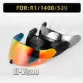 Lente visiera casco moto per KDF-16-1 Scorpion Exo 1400 carbonio R1 Air EXO 520 scudo antivento