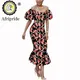 Robe africaine en pur coton imprimé Ankara pour femmes Dashiki Bazin Riche robe mi-longue privée