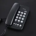 Téléphone filaire avec gros bouton téléphone fixe bureau pour personnes âgées mains libres