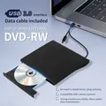 Lecteur de lecteur de lecteur externe ultra-mince pour ordinateur portable enregistreur DVD