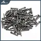 100PCS Black ABS Bridge Pins Accessories For Acoustic Classic Folk Guitarra Bridges Pins DIY Guitar