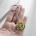 Porte-clés Dragon Zodiac pour hommes et femmes amulette porte-bonheur bijoux à la mode collier