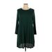Old Navy Casual Dress - Sweater Dress: Green Dresses - Women's Size X-Large