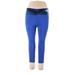 Rise by Lularoe Active Pants - Mid/Reg Rise: Blue Activewear - Women's Size X-Large