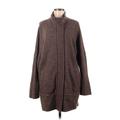 J.Crew Collection Wool Coat: Brown Jackets & Outerwear - Women's Size Medium