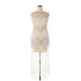 Charlotte Russe Casual Dress: Ivory Dresses - Women's Size 1X
