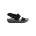 Cloudsteppers by Clarks Sandals: Black Shoes - Women's Size 8