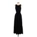 A New Day Cocktail Dress - Maxi: Black Solid Dresses - Women's Size X-Small