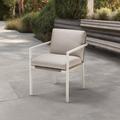 NashyCone Simple Leisure Villa Garden Patio Dining Chair Outdoor Dining Chair | 31.49 H x 22.04 W x 25.19 D in | Wayfair 02HX128QWMDYNKL03RS