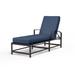 Sol 72 Outdoor™ Mulcahey 72" Long Reclining Single Chaise Sunbrella w/ Cushion Metal | Wayfair 62832366712443D1A8AEDED80AAC1A81