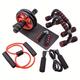 7pcs/set Complete Ab Workout Set With Push-up Stand, Ab Wheel, Mini Mat, Resistance Band, Jump Rope & Hand Gripper - Strengthen Core, Build Muscle, Burn Fat