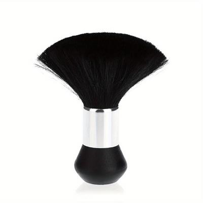 TEMU Soft Neck Dust Brush Beard Brush Professional Facial Cleaning Brush Broken Hair Sweeping Brush Cosmetic Tools Image