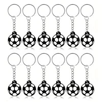 12pcs Creative Football Keychains - Perfect Gift For Football Fans! Easter Gift