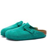 Boston - Green - Birkenstock Flats