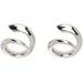 Spiral Ring Set - Black - Mugler Rings