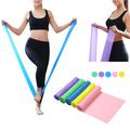 Get Fit With Elastic Resistance Bands: Stretch Exercise Rubber Band For Strength Training, Gym, And Yoga