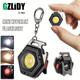 1pc Mini Camping Light, Led Usb Charging Cob Keychain Work Light Floodlight With Power Display, Strong Magnet, For Camping Hiking Emergency Lighting